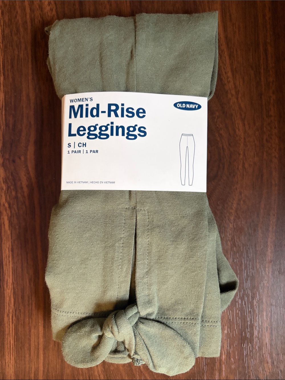 Old Navy Mid-Rise Leggings - Olive Green